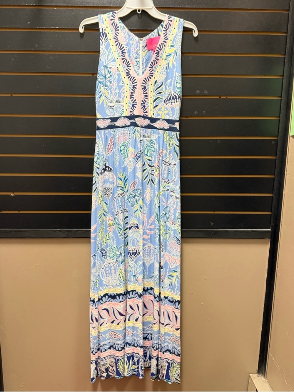 Lilly Pulitzer McKinley Maxi Dress Blue Peri NWT Size 2